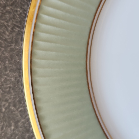 Vintage rare Fitz and Floyd Guild Classique Papillion butterfly salad plate - Picture 3 of 5